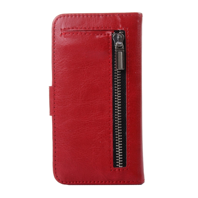 2 in 1 Separable Crazy Horse Texture Wallet Style Flip Leather Case for iPhone 5 & 5S & SE