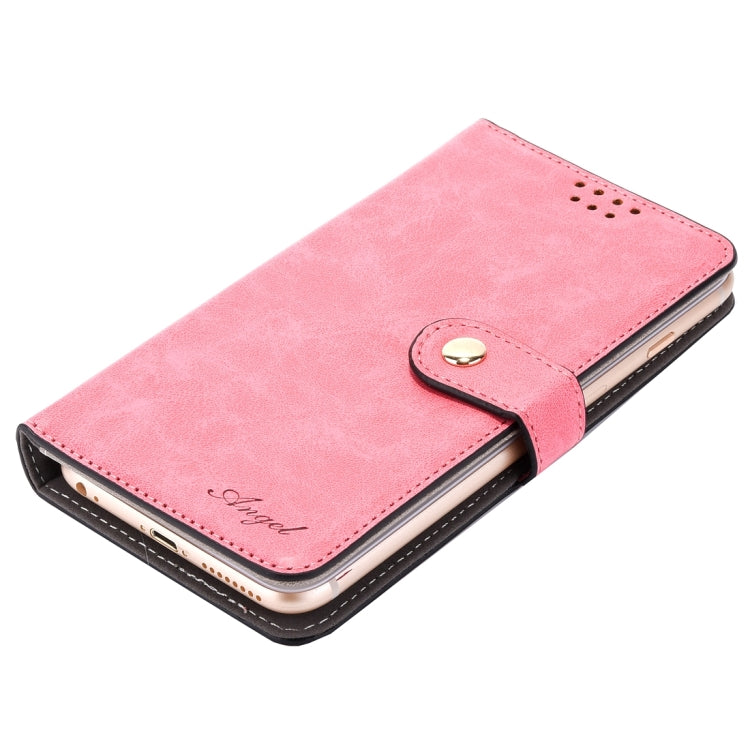 Universal Horizontal Flip Leather Case with Mirror & Holder & Card Slots & Wallet & Photo Frame for iPhone 5 & 5s & SE, Size: 13 x 7 x 1.5 cm
