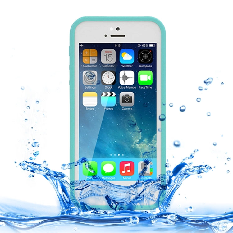 For iPhone 5 & 5S & SE Soft TPU Protective Case, Life Waterproof