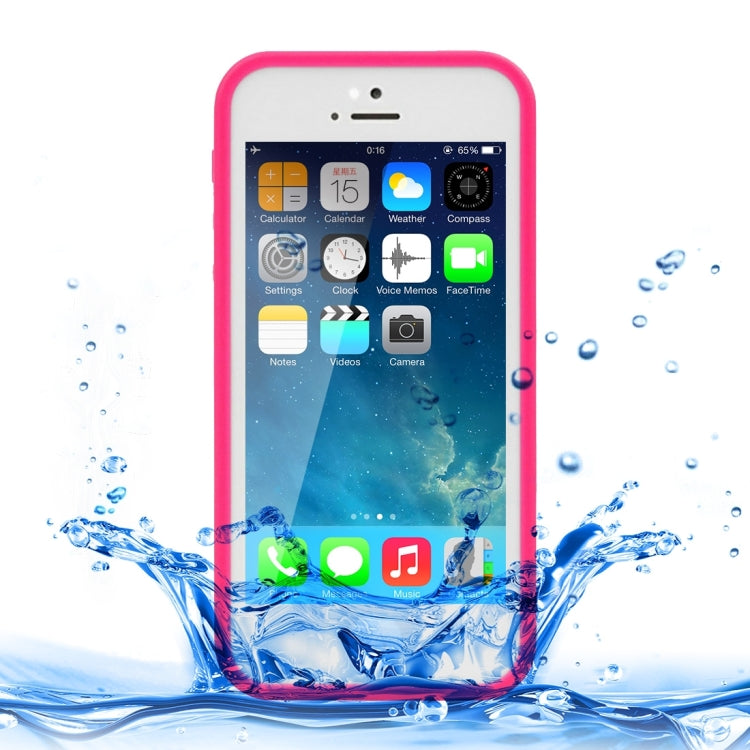 For iPhone 5 & 5S & SE Soft TPU Protective Case, Life Waterproof