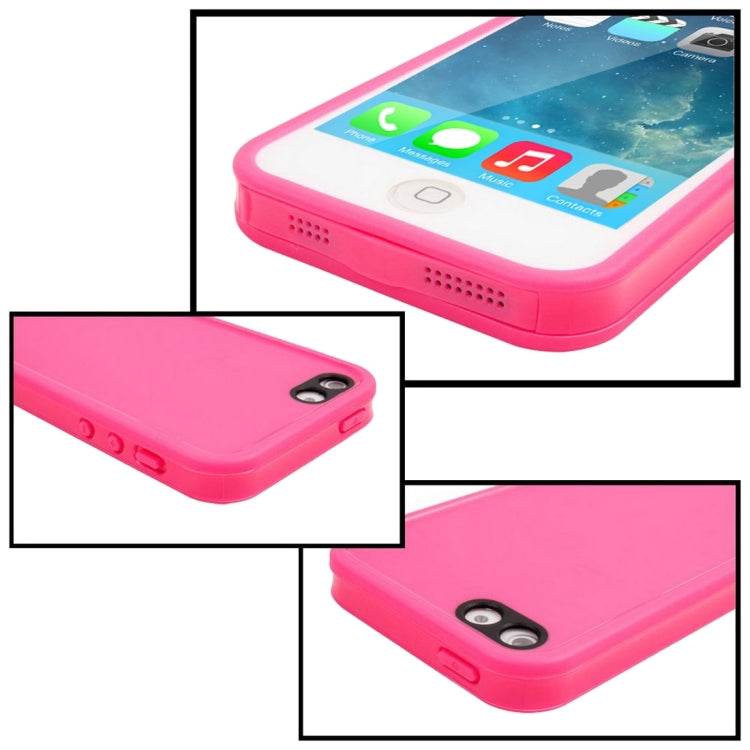 For iPhone 5 & 5S & SE Soft TPU Protective Case, Life Waterproof