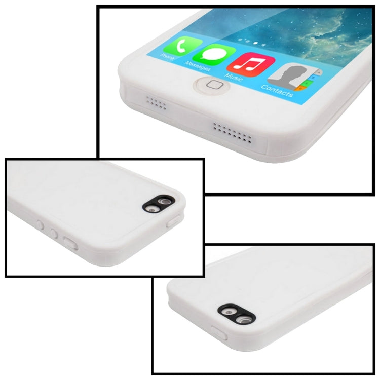 For iPhone 5 & 5S & SE Soft TPU Protective Case, Life Waterproof