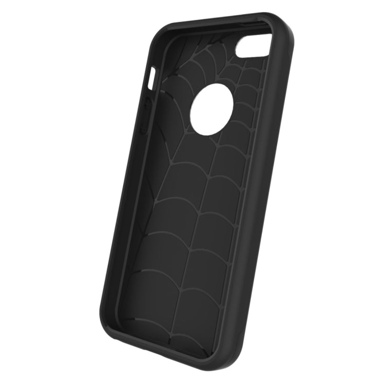For iPhone SE & 5s & 5 Simple Brushed Texture 2 in 1 PC + TPU Combination Protective Case