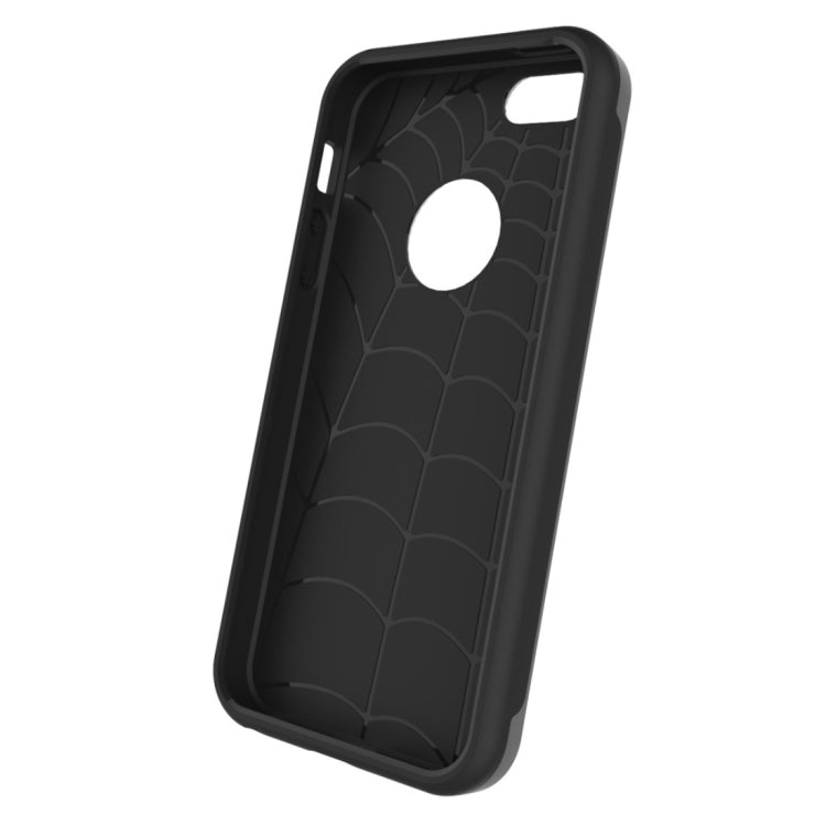 For iPhone SE & 5s & 5 Simple Brushed Texture 2 in 1 PC + TPU Combination Protective Case