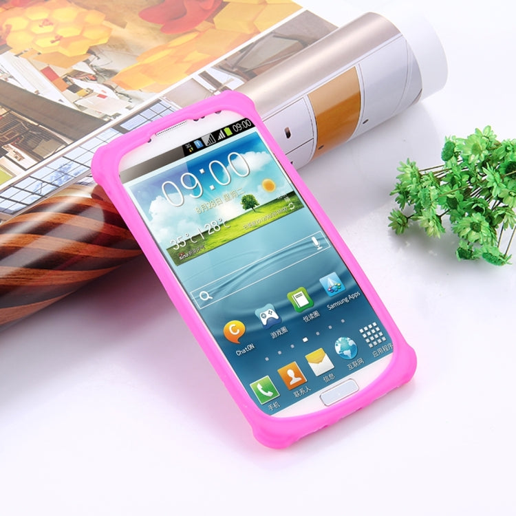 4.0-4.2 inch Universal Crazy Horse Texture PU Leather + Silicone Protective Case with Holder for Sony, Lenovo, huawei, Nokia, Elephone, Vkworld, Leagoo, IPRO and other Smartphones, Size: 13.6x7.3x1cm