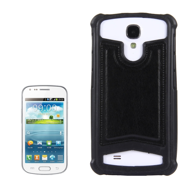 4.0-4.2 inch Universal Crazy Horse Texture PU Leather + Silicone Protective Case for Sony, Lenovo, huawei, Nokia, Elephone, Vkworld, Leagoo, IPRO and other Smartphones, Size: 13.6x7.3x1cm