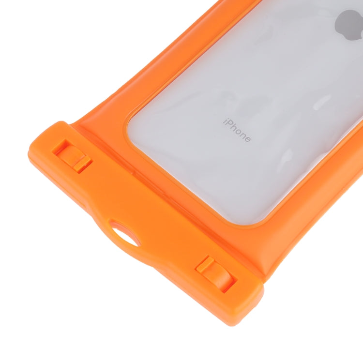 PVC Transparent Airbag Universal Waterproof Bag with Lanyard for Smart Phones below 5.5 inch