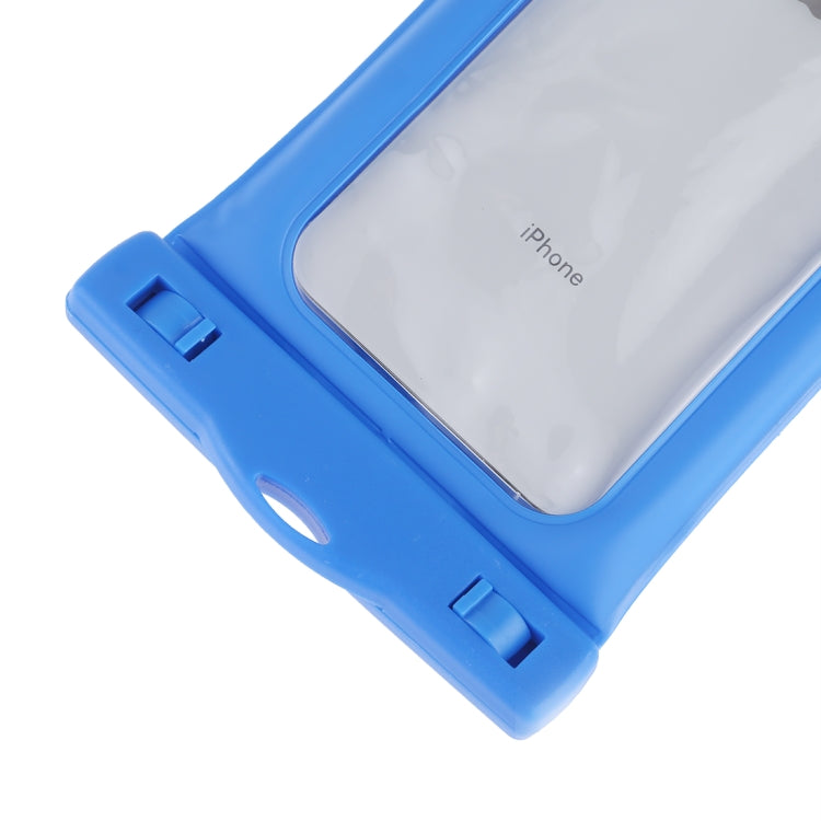 PVC Transparent Airbag Universal Waterproof Bag with Lanyard for Smart Phones below 5.5 inch