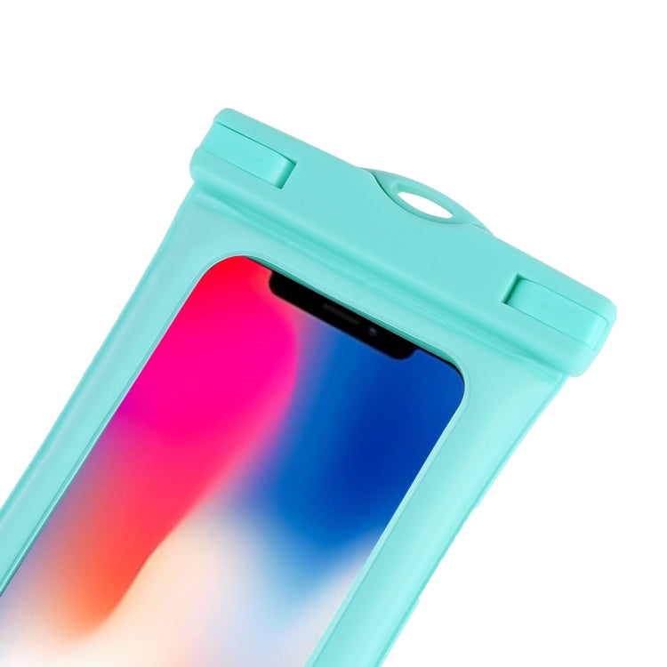PVC Transparent Airbag Universal Waterproof Bag with Lanyard for Smart Phones below 5.5 inch