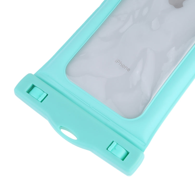 PVC Transparent Airbag Universal Waterproof Bag with Lanyard for Smart Phones below 5.5 inch