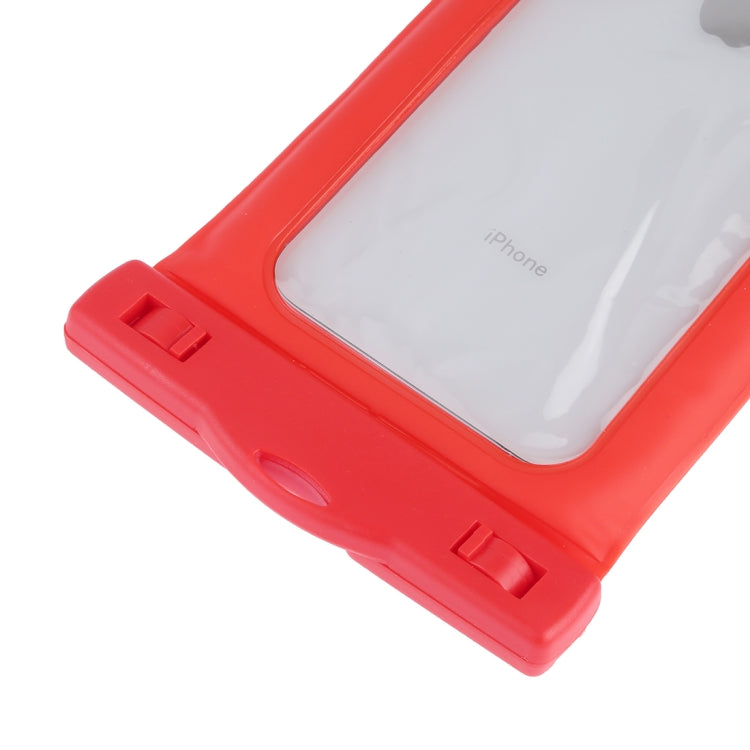 PVC Transparent Airbag Universal Waterproof Bag with Lanyard for Smart Phones below 5.5 inch