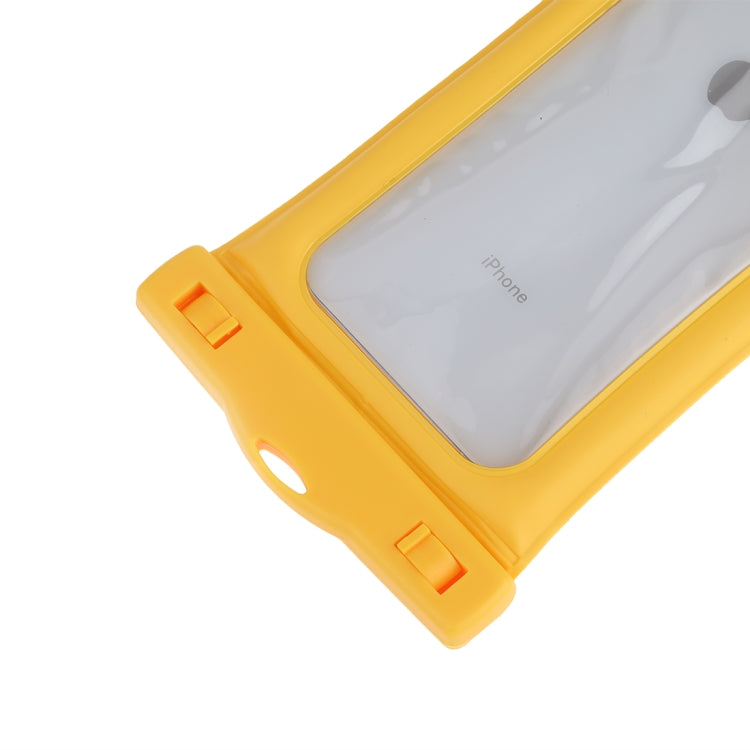 PVC Transparent Airbag Universal Waterproof Bag with Lanyard for Smart Phones below 5.5 inch