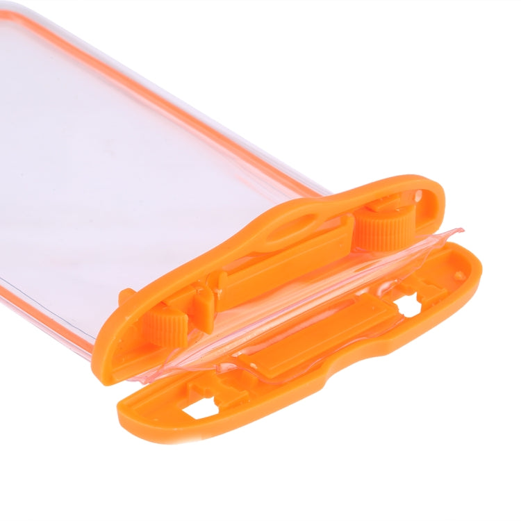 PVC Transparent Universal Luminous Waterproof Bag with Lanyard for Smart Phones below 6.0 inch