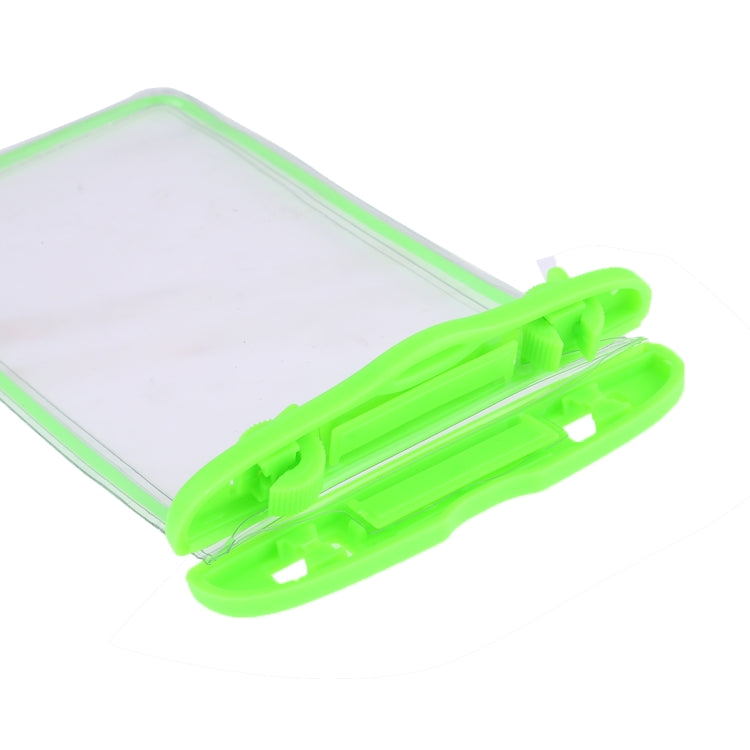 PVC Transparent Universal Luminous Waterproof Bag with Lanyard for Smart Phones below 6.0 inch