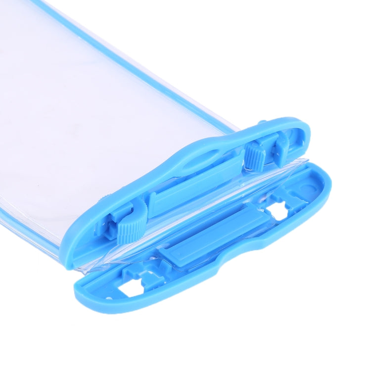 PVC Transparent Universal Luminous Waterproof Bag with Lanyard for Smart Phones below 6.0 inch