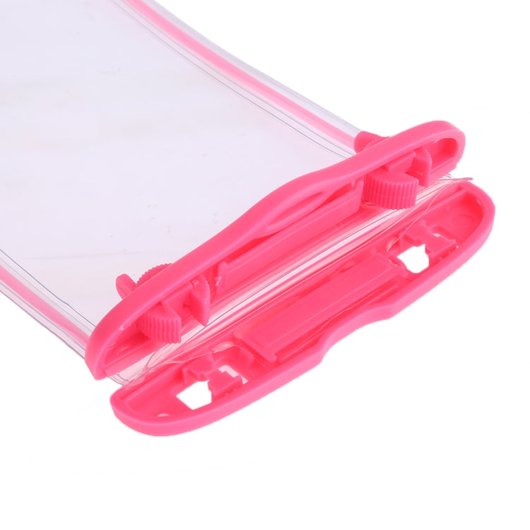 PVC Transparent Universal Luminous Waterproof Bag with Lanyard for Smart Phones below 6.0 inch