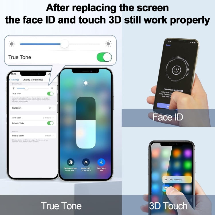 JK incell LCD Screen For iPhone 15