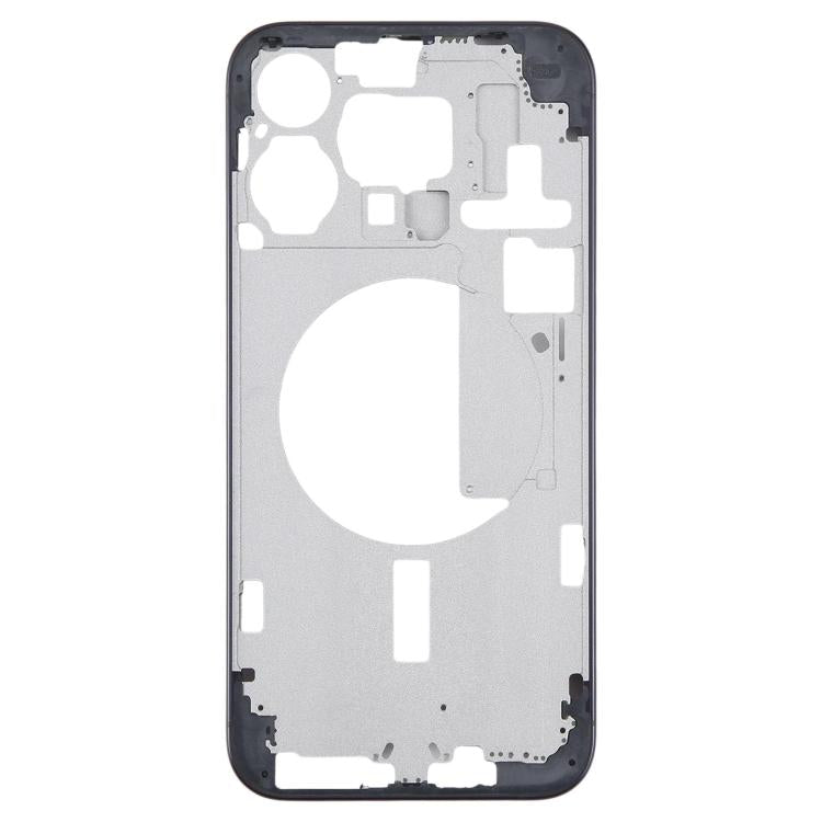 For iPhone 15 Pro Max Middle Frame Bezel Plate with Side Keys + Card Tray, Version:CE EU Version