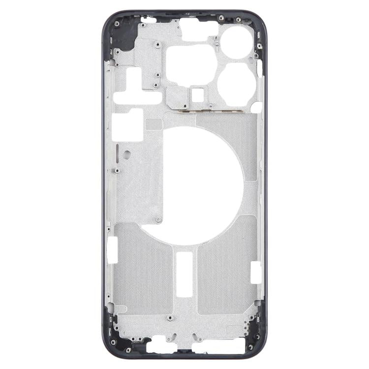 For iPhone 15 Pro Max Middle Frame Bezel Plate with Side Keys + Card Tray, Version:CE EU Version