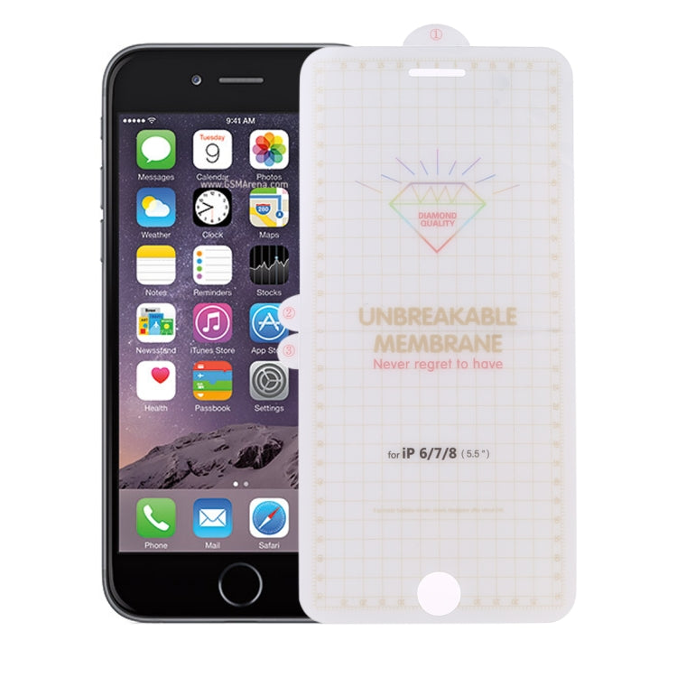 Full Screen Soft TPU Protector for iPhone 6 Plus & 7 Plus & 8 Plus