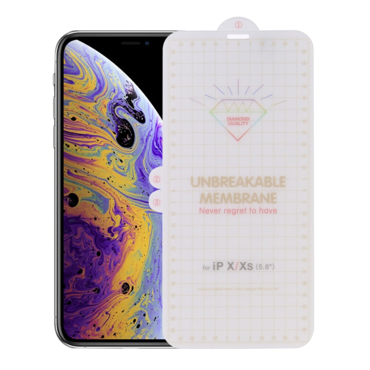 Full Screen Soft TPU Protector for iPhone XS / X