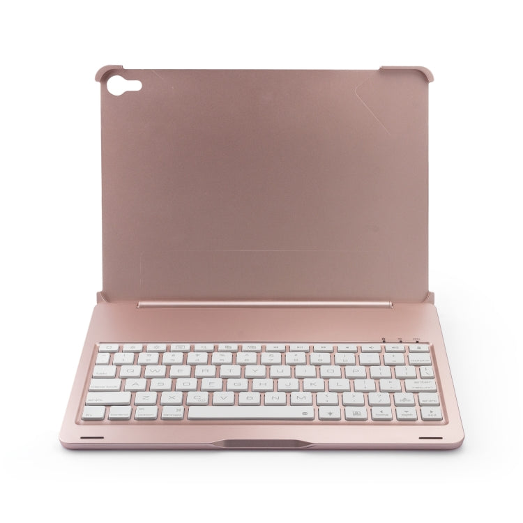 F105A Colorful Backlight Aluminum Backplane Wireless Bluetooth Keyboard Tablet Case for iPad Pro 11 inch ï¼ˆ2018ï¼‰