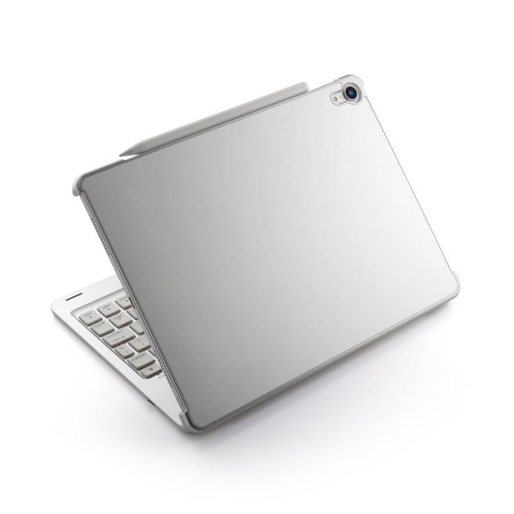 F105A Colorful Backlight Aluminum Backplane Wireless Bluetooth Keyboard Tablet Case for iPad Pro 11 inch ï¼ˆ2018ï¼‰