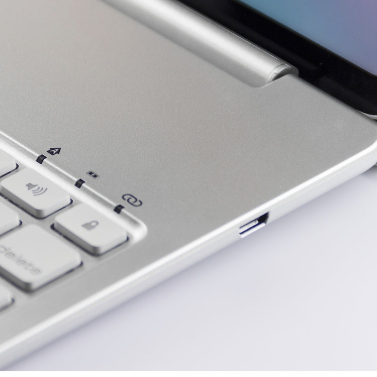 F105A Colorful Backlight Aluminum Backplane Wireless Bluetooth Keyboard Tablet Case for iPad Pro 11 inch ï¼ˆ2018ï¼‰