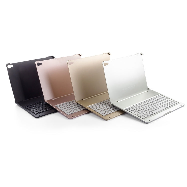 F105A Colorful Backlight Aluminum Backplane Wireless Bluetooth Keyboard Tablet Case for iPad Pro 11 inch ï¼ˆ2018ï¼‰