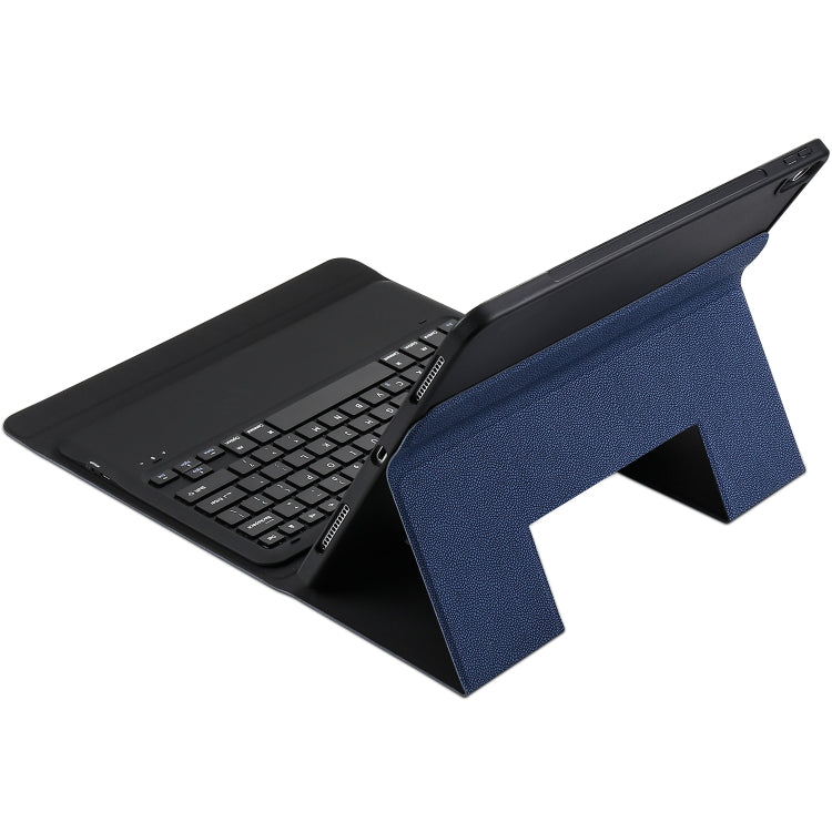 K09 Ultra-thin One-piece Bluetooth Keyboard Tablet Case for iPad Pro 12.9 inch ï¼ˆ2018ï¼‰, with Bracket Function