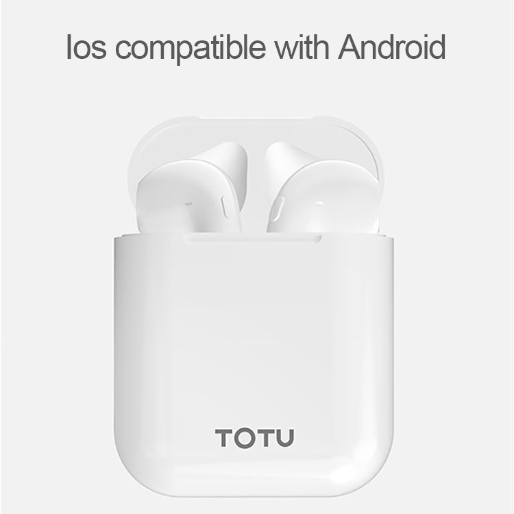 TOTUDESIGN TWS In-Ear Wireless Bluetooth Earphones with Mic, For iPad, iPhone, Galaxy, Huawei, Xiaomi, LG, HTC and Other Smart Phones