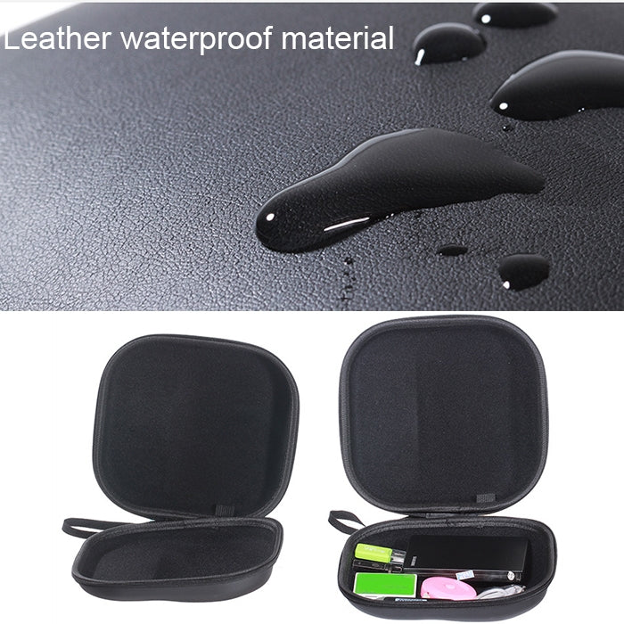 EVA Headset Storage Box Shockproof Bag for W800BT / SHM711(Black)