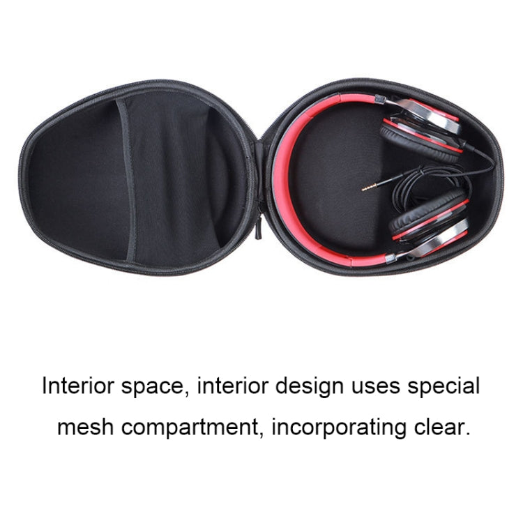 EVA Storage Box Shockproof Bag for Headset(Black)