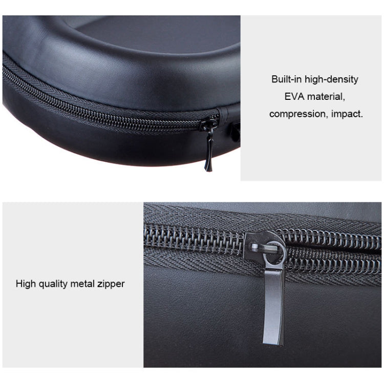 EVA Storage Box Shockproof Bag for Headset(Black)