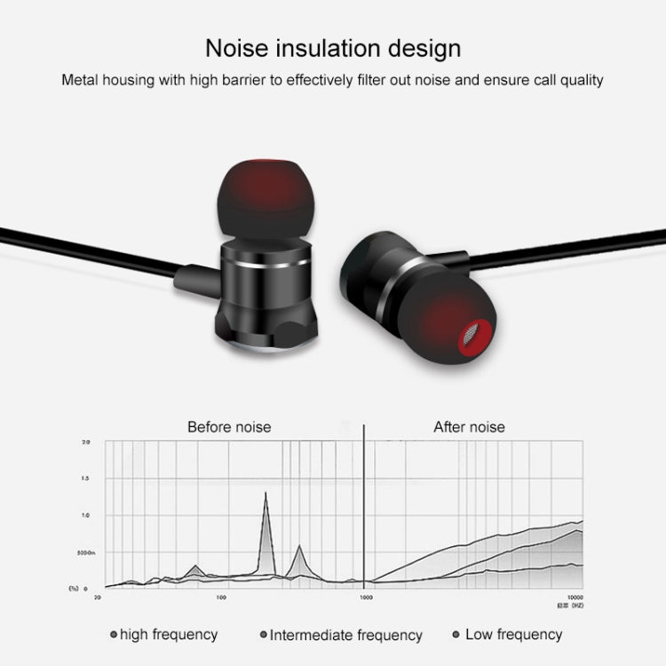 X5 Bluetooth 5.0 Wireless Magnetic Absorption Sweatproof Sports Bluetooth In-Ear Headset(Black)