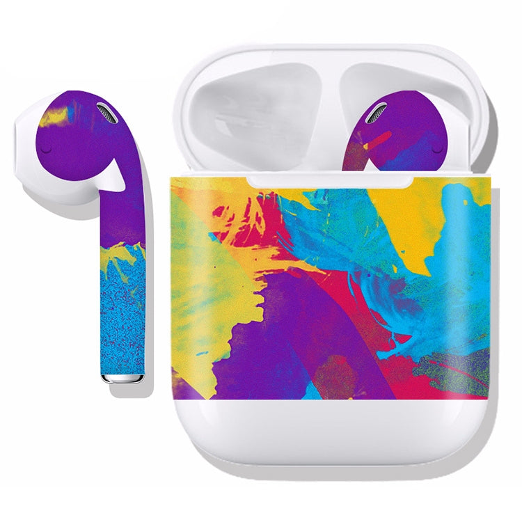 DRAP-508 Airpods Earphones Full Coverage Sticker Earphone Box Anti-lost Protective Film