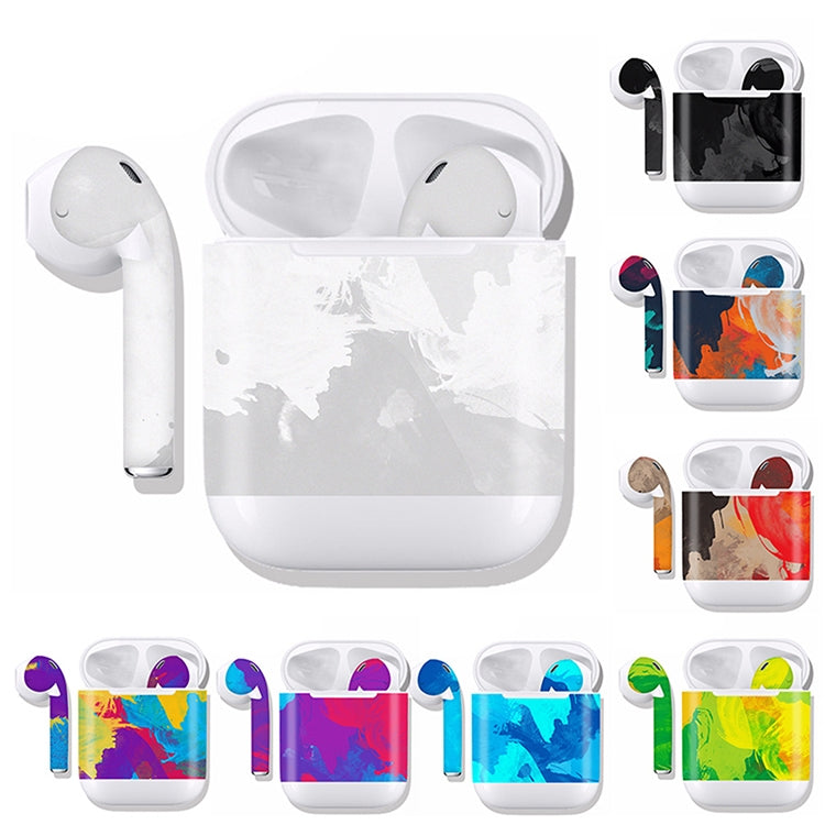 DRAP-508 Airpods Earphones Full Coverage Sticker Earphone Box Anti-lost Protective Film