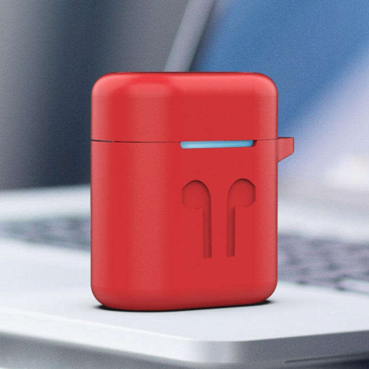 Wireless Earphones Charging Box Silicone Protective Case for Huawei Honor FlyPods / FreeBuds 2