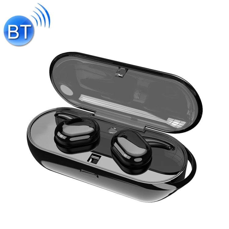 TWS 5.0 Binaural Wireless Touch Sensor Bluetooth Headset(Black)