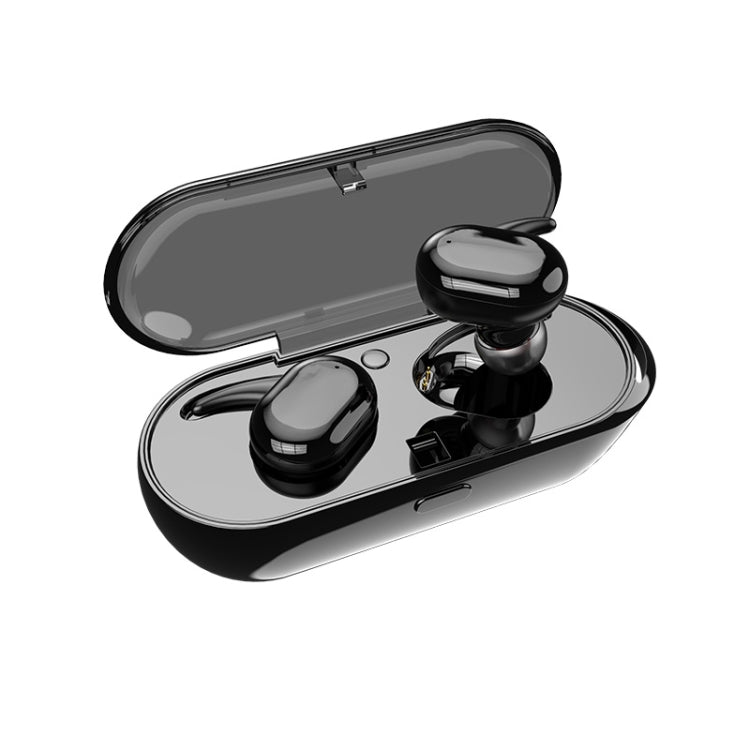 TWS 5.0 Binaural Wireless Touch Sensor Bluetooth Headset(Black)