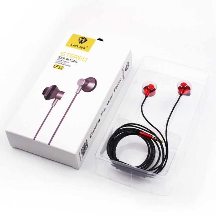 Lenyes LF12 In Ear 3.5mm Interface Wired Earphones with Mic