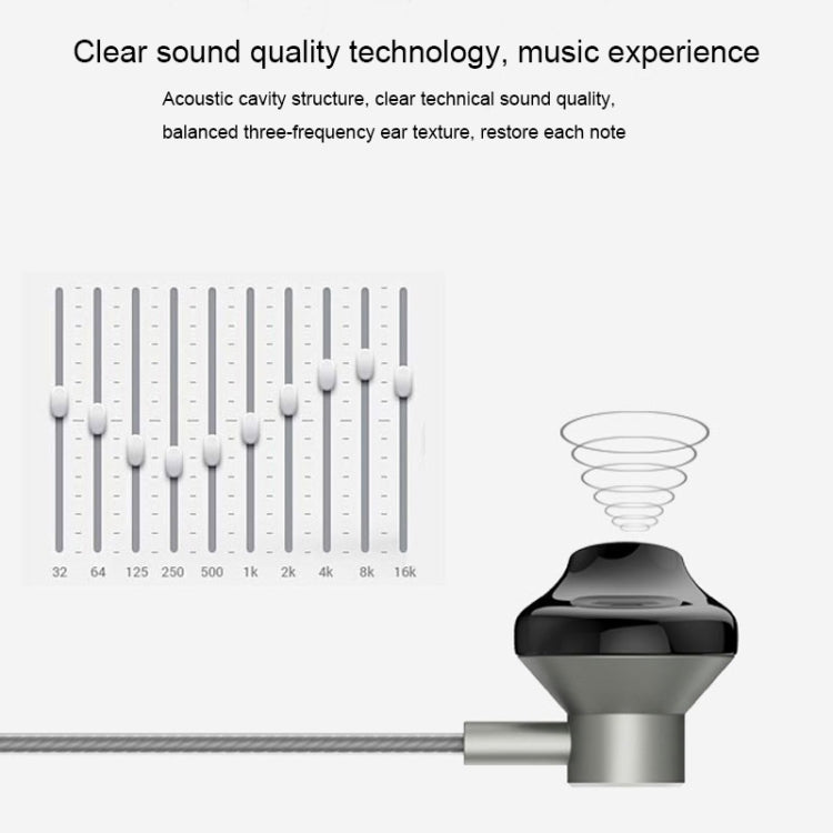 Lenyes LF12 In Ear 3.5mm Interface Wired Earphones with Mic