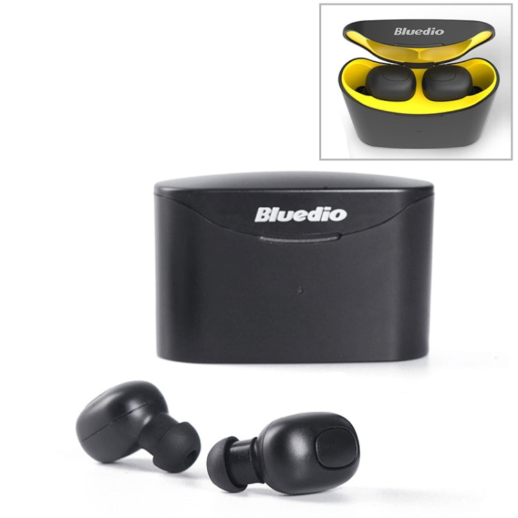 Bluedio TWS T-elf Bluetooth Version 5.0 In-Ear Bluetooth Headset with Headphone Charging Cabin
