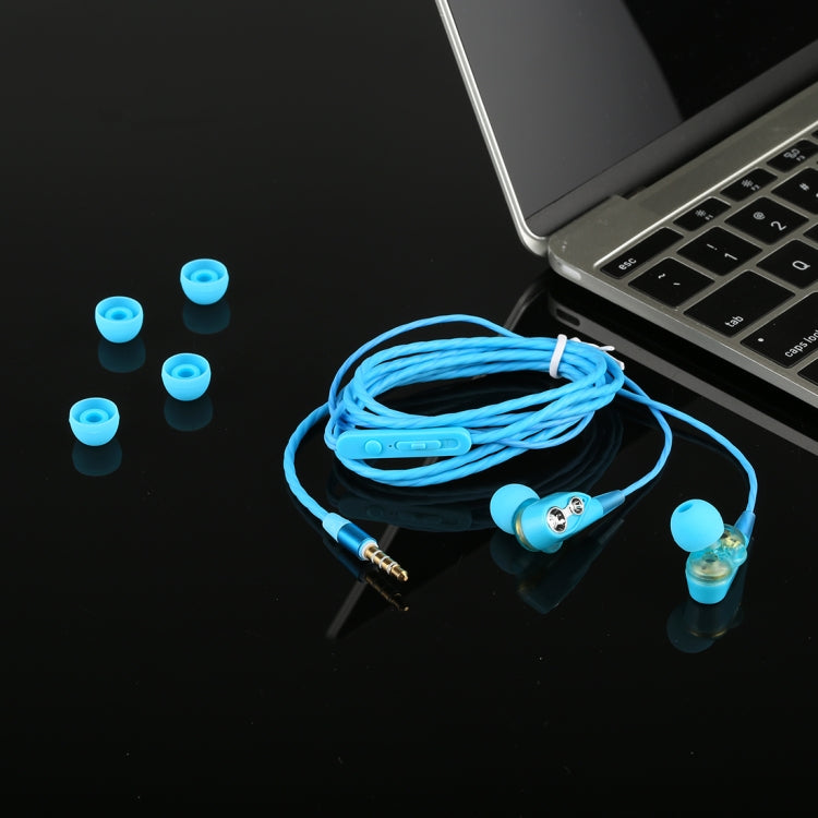 C-65 Wired Earbuds Headphones Dual Driver In-Ear 3.5mm Wired Stereo Earphones with Mic