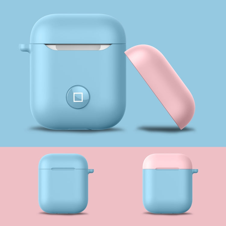HX-0010-CMD Anti-fall Wireless Bluetooth Earphone Silicone Protective Case for Apple AirPods 1