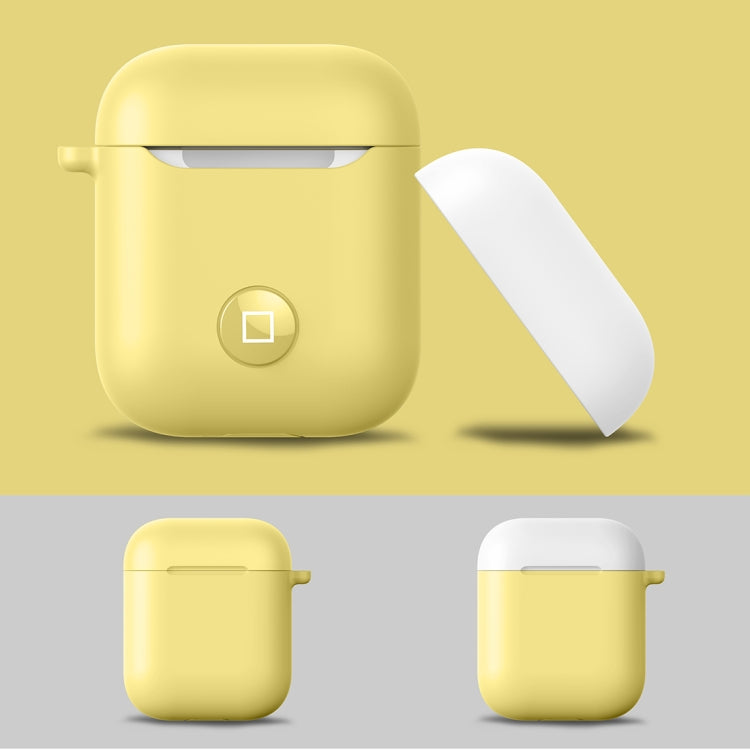 HX-0010-CMD Anti-fall Wireless Bluetooth Earphone Silicone Protective Case for Apple AirPods 1