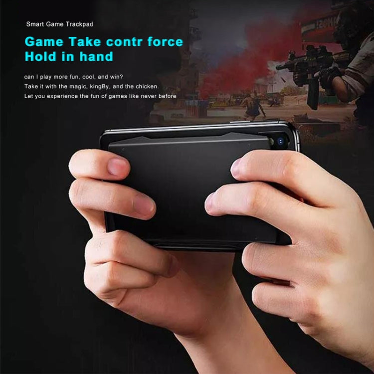 ROCK Six-finger Linkage Bluetooth 4.0 Touch Auxiliary Gamepad for iOS System (Black)