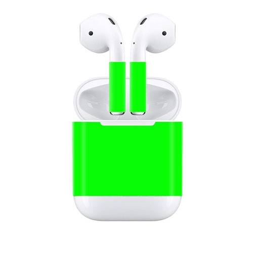 Creative Dazzle Wireless Earphones Charging Box Protective Film Dustproof Sticker for Apple AirPods