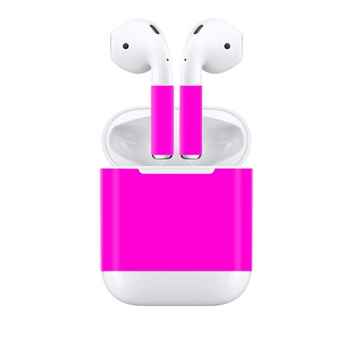 Creative Dazzle Wireless Earphones Charging Box Protective Film Dustproof Sticker for Apple AirPods
