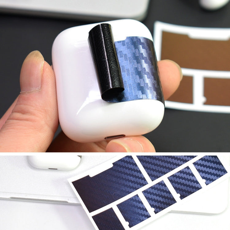 Wired Earphones Charging Box Protective Film Dustproof Sticker for Apple AirPods 1 / 2
